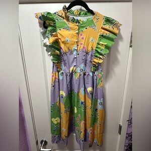 Women’s Large Floral Dress from Temu